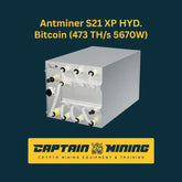 Bitmain Antminer S21 XP Hydro 473Th/s 5670W BTC Mining